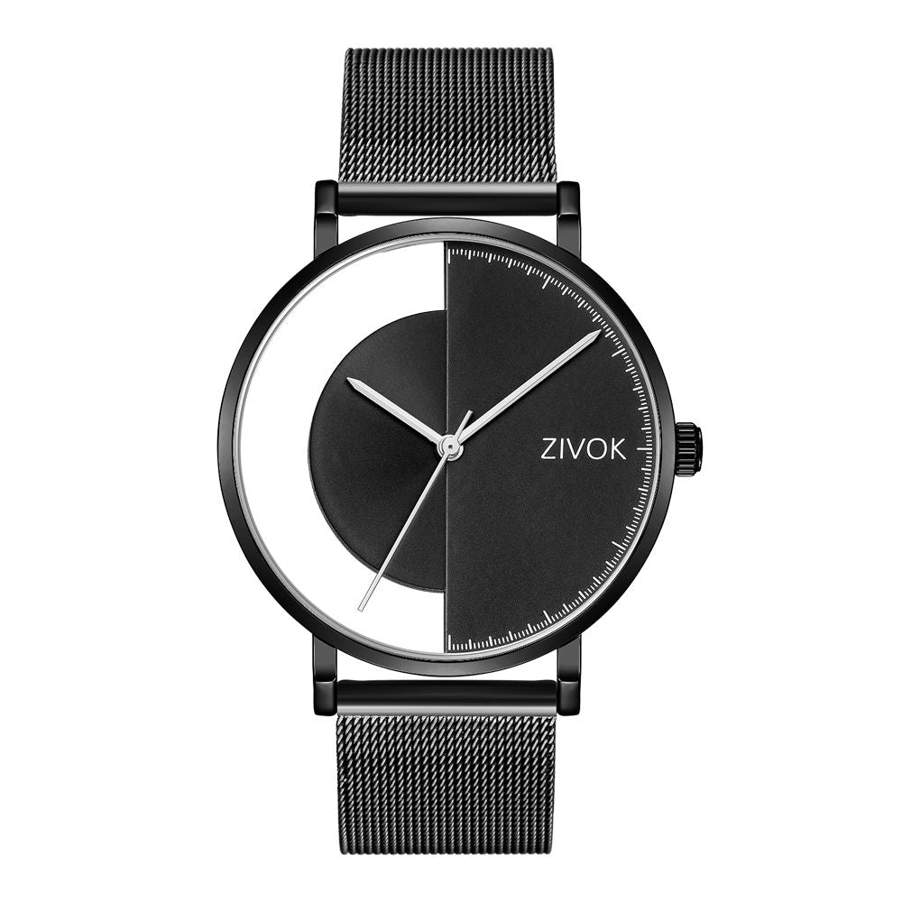 ZIVOK Luxury Quartz Men's Watch Waterproof Sport Wristwatches Big Dial Business Male Watches Clock Montre Homme-10