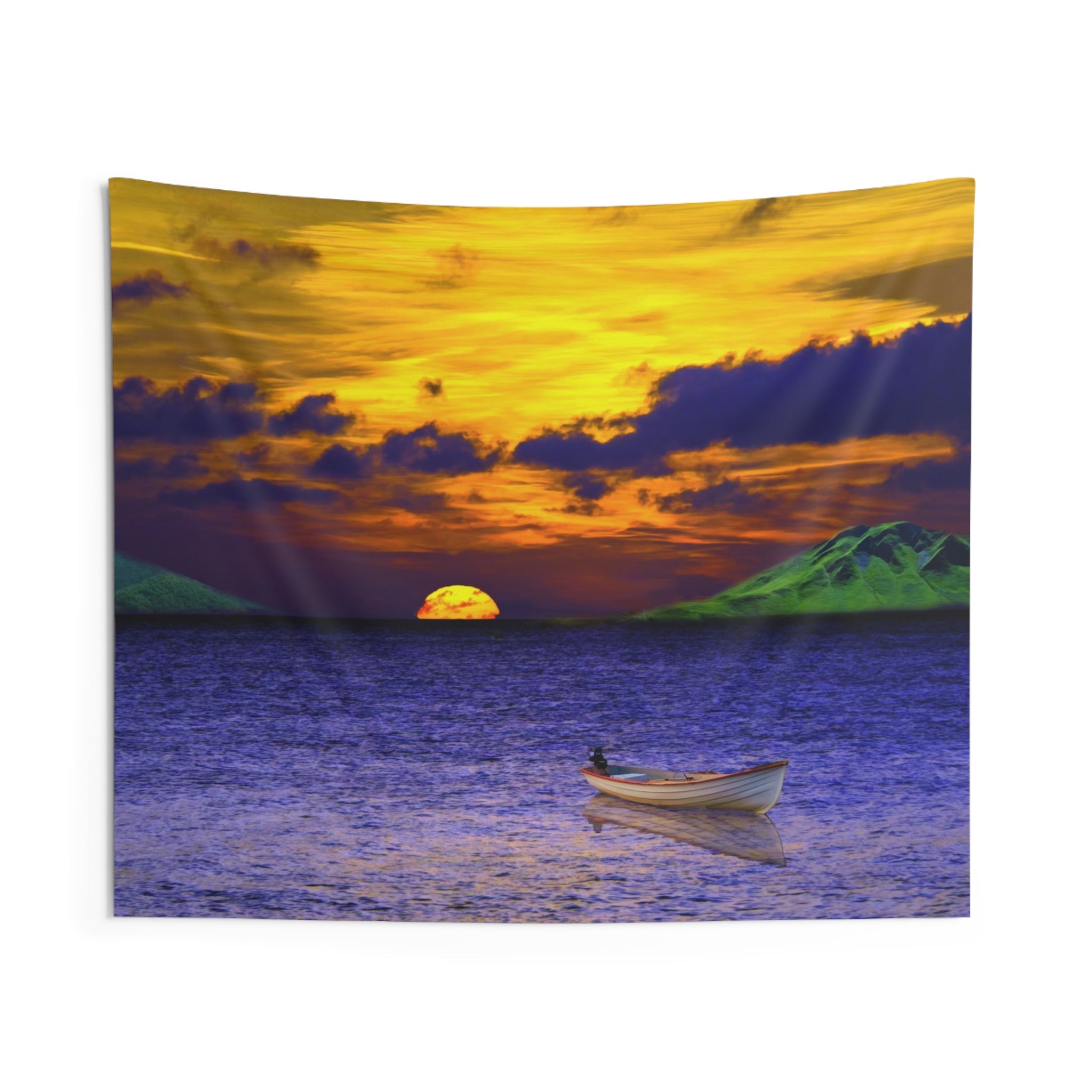 Mountain Lake Tapestry-0