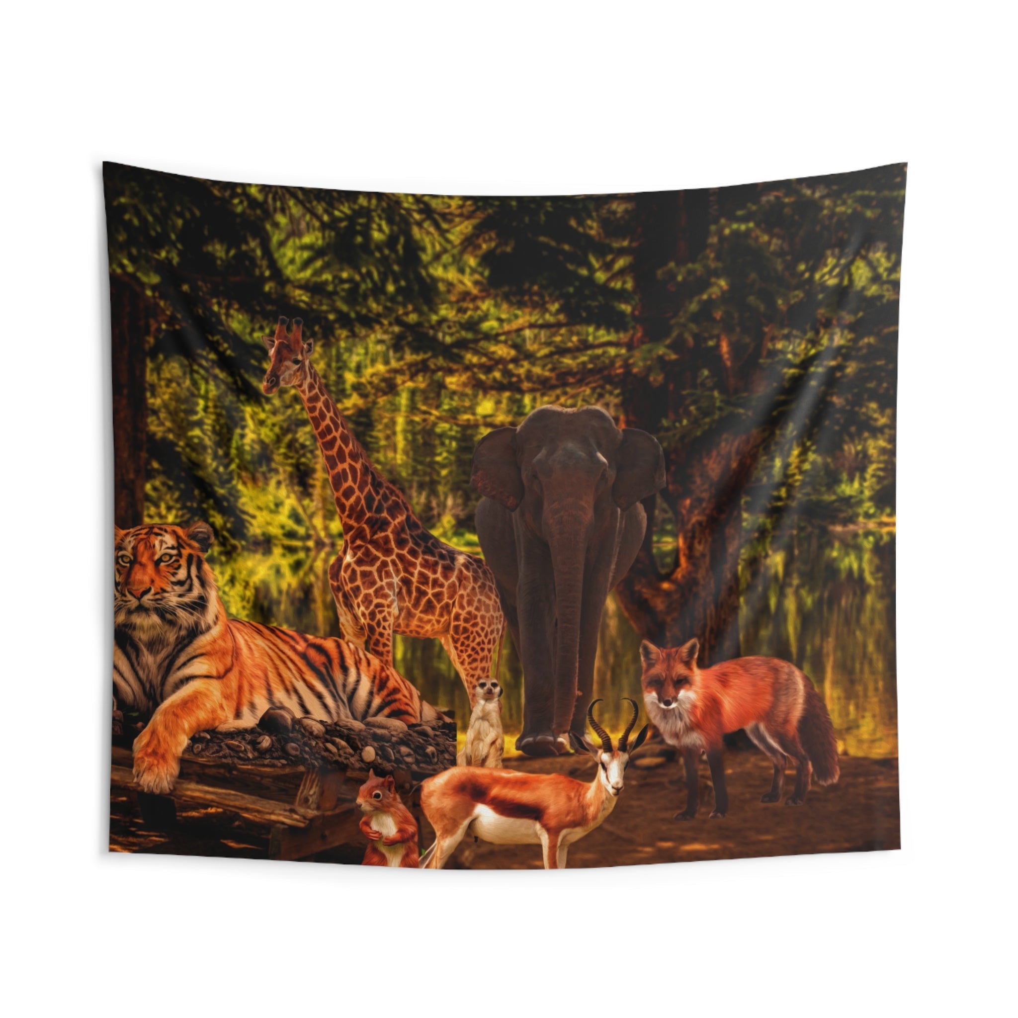 Animal Group Tapestry-1