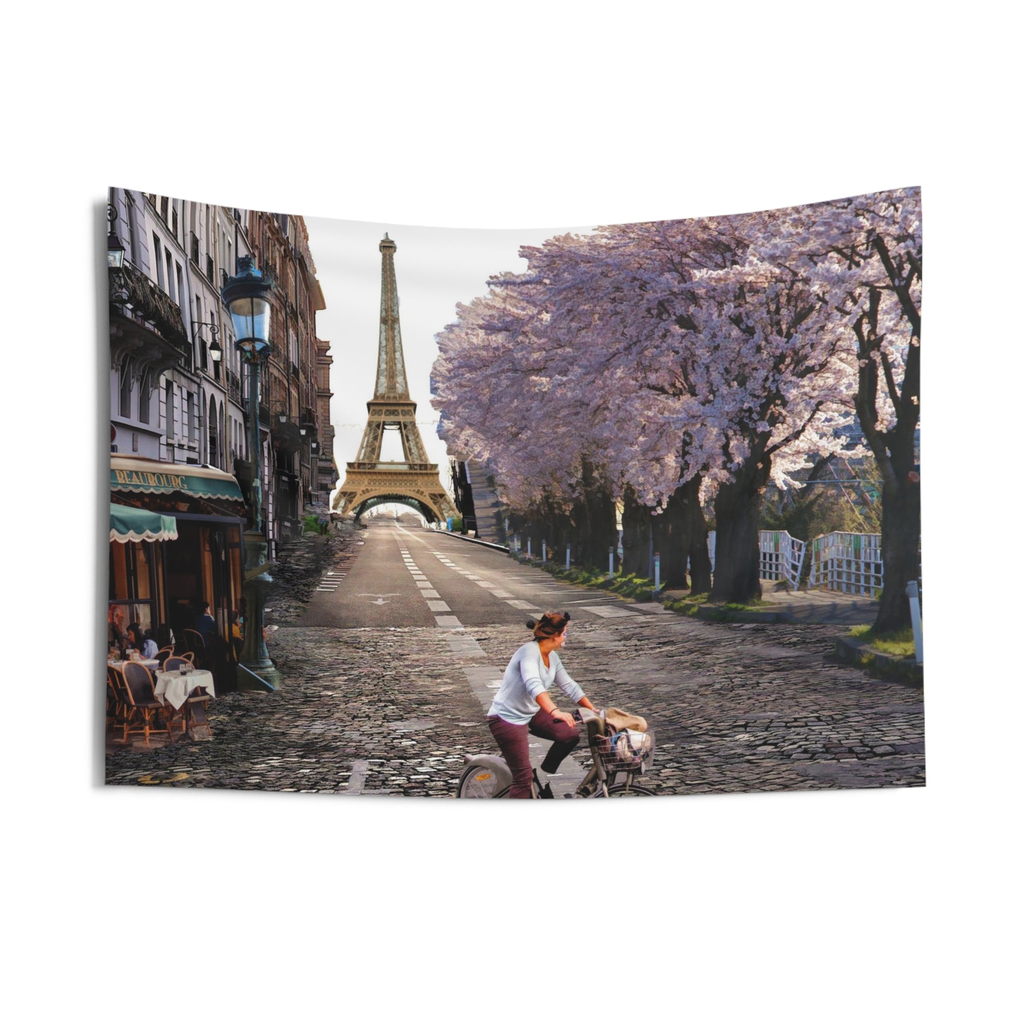 Eiffel Tower Parisstreet Tapestry-2