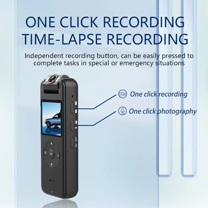 4K HD Camcorder Night Vision Law Enforcement Recorder-2