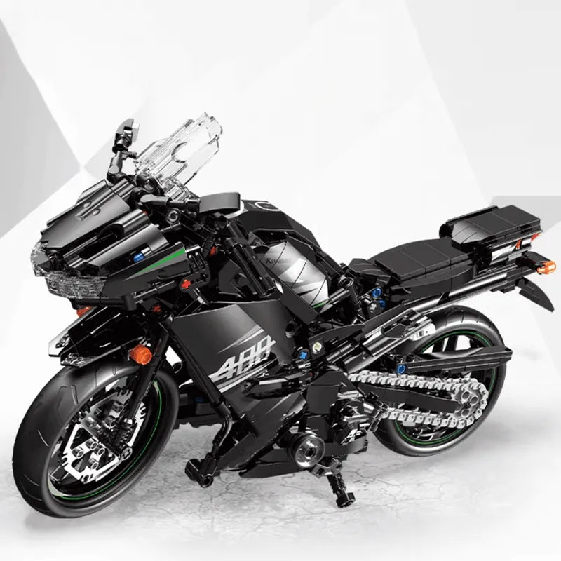 Black Sports Bike 911pcs-2