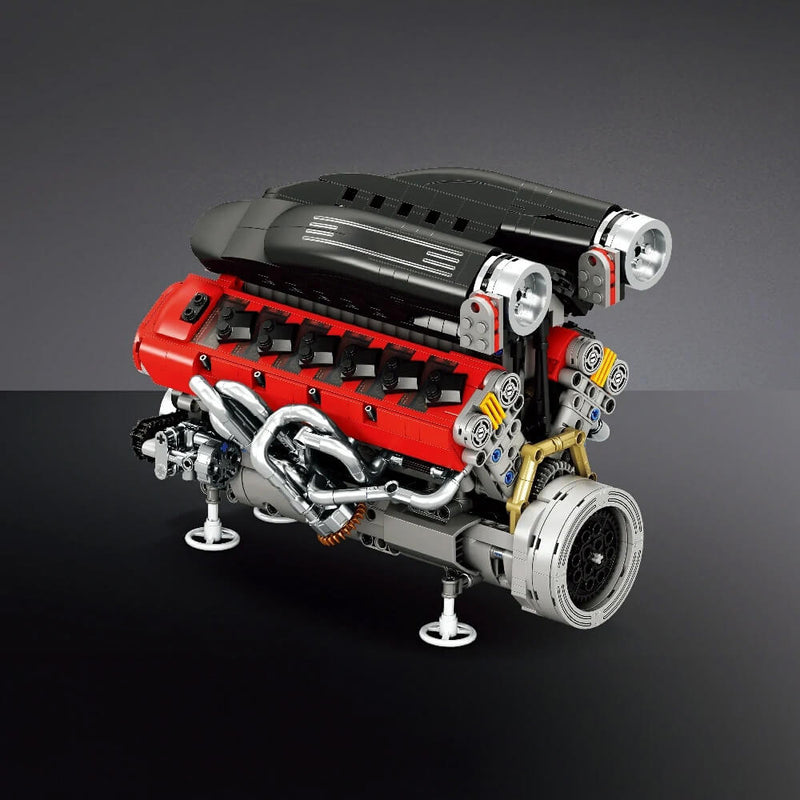 Legendary Prancing Horse V12 Engine 1239Pcs-3