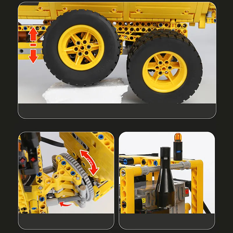 Articulated Dump Truck 1887pcs-4