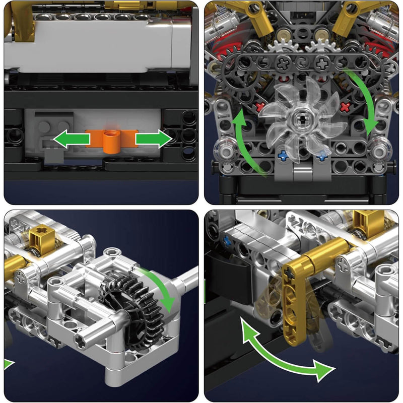 6.5L Naturally Aspirated V12 British Engine 973PCS-3