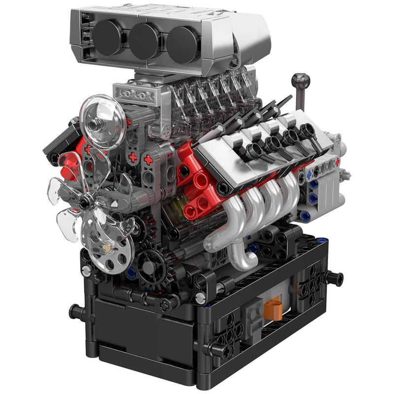 The Iconic V8 Supercharger Engine 854PCS-1