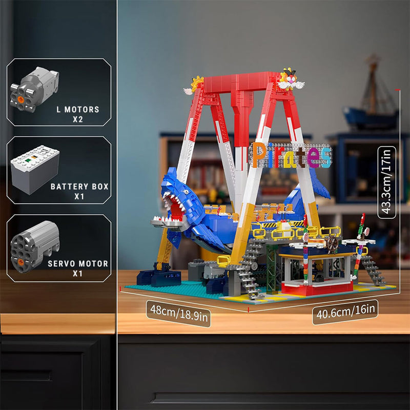 Motorised Shark Swing Ride 1921PCS-4