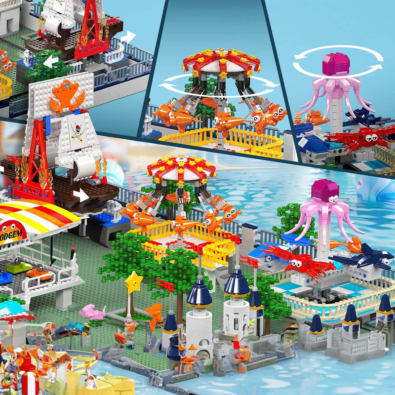 The Ultimate Motorised Amusement Park 5219Pcs-4