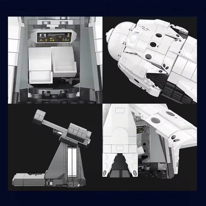 Space Capsule Explorer 849Pcs-3