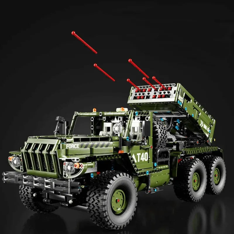 Remote Controlled Katyusha Rocket Launcher 2267pcs-1