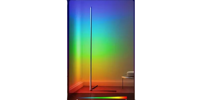 RGB Remote Control Wall Corner Ambient Light - 1.5m Height-0