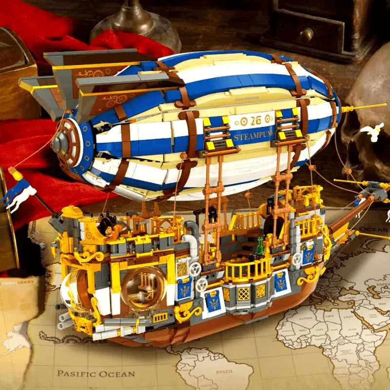 SteamPunk Airship 3271pcs-1