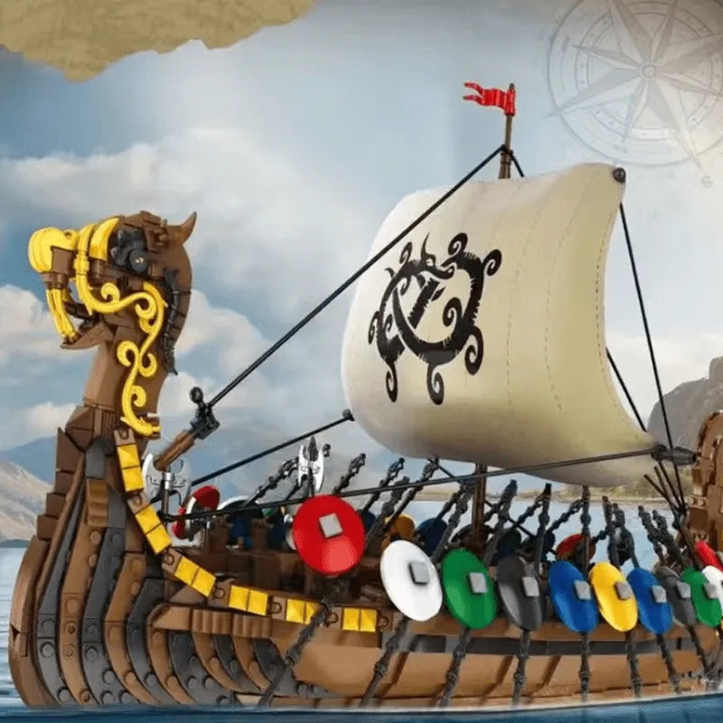 Viking Longship 2546pcs-4