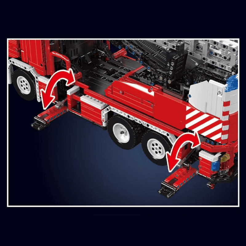 The Ultimate Firetruck Technic 4885pcs-3