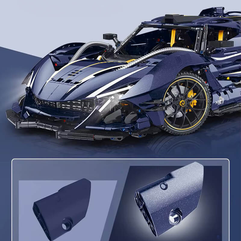 Midnight Edition "Intense Emotion" Hypercar 3655Pcs-3