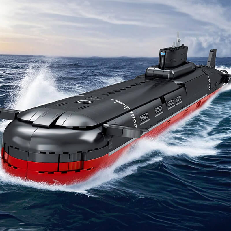 Project 941 Akula Nuclear Submarine 2894Pcs-1