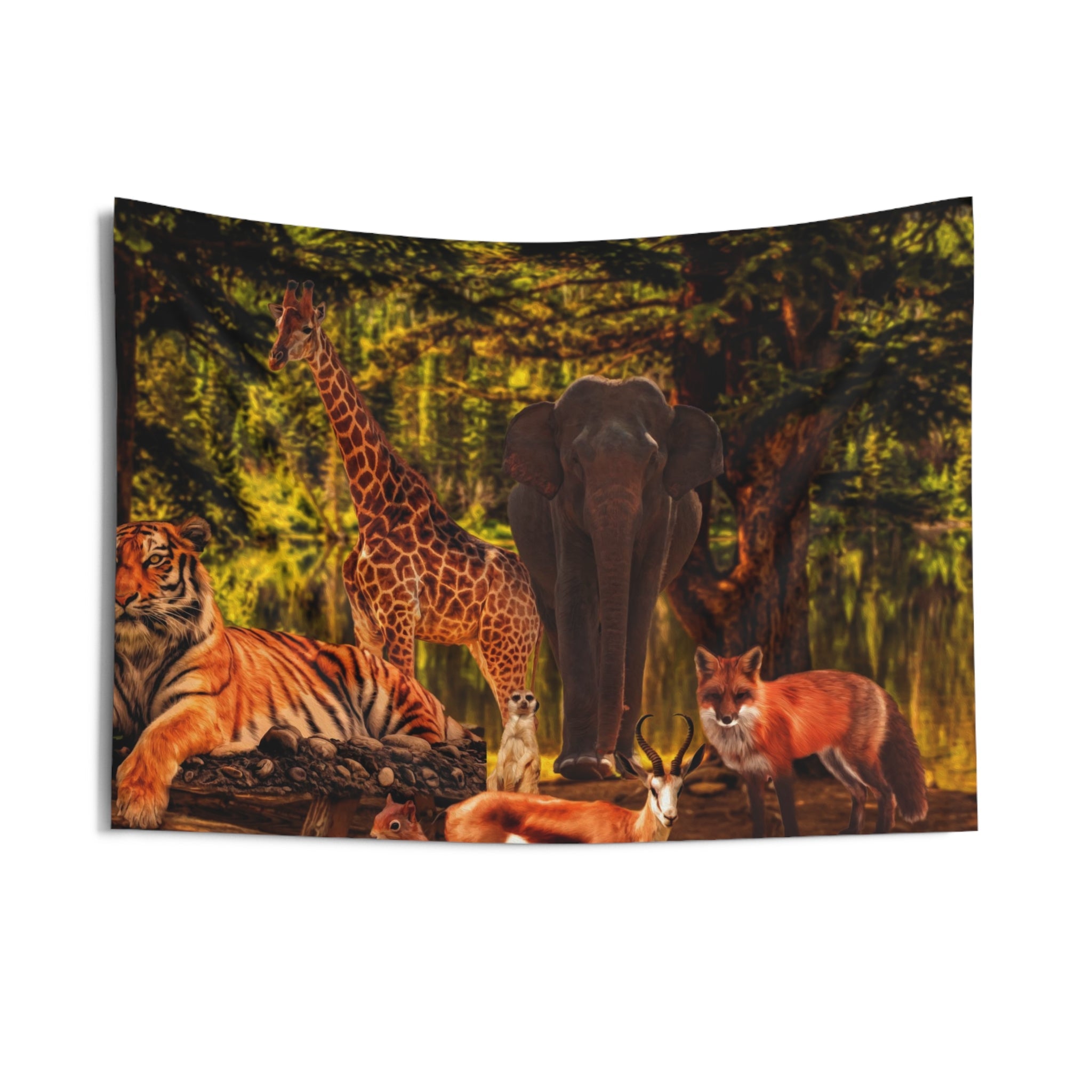 Animal Group Tapestry-2