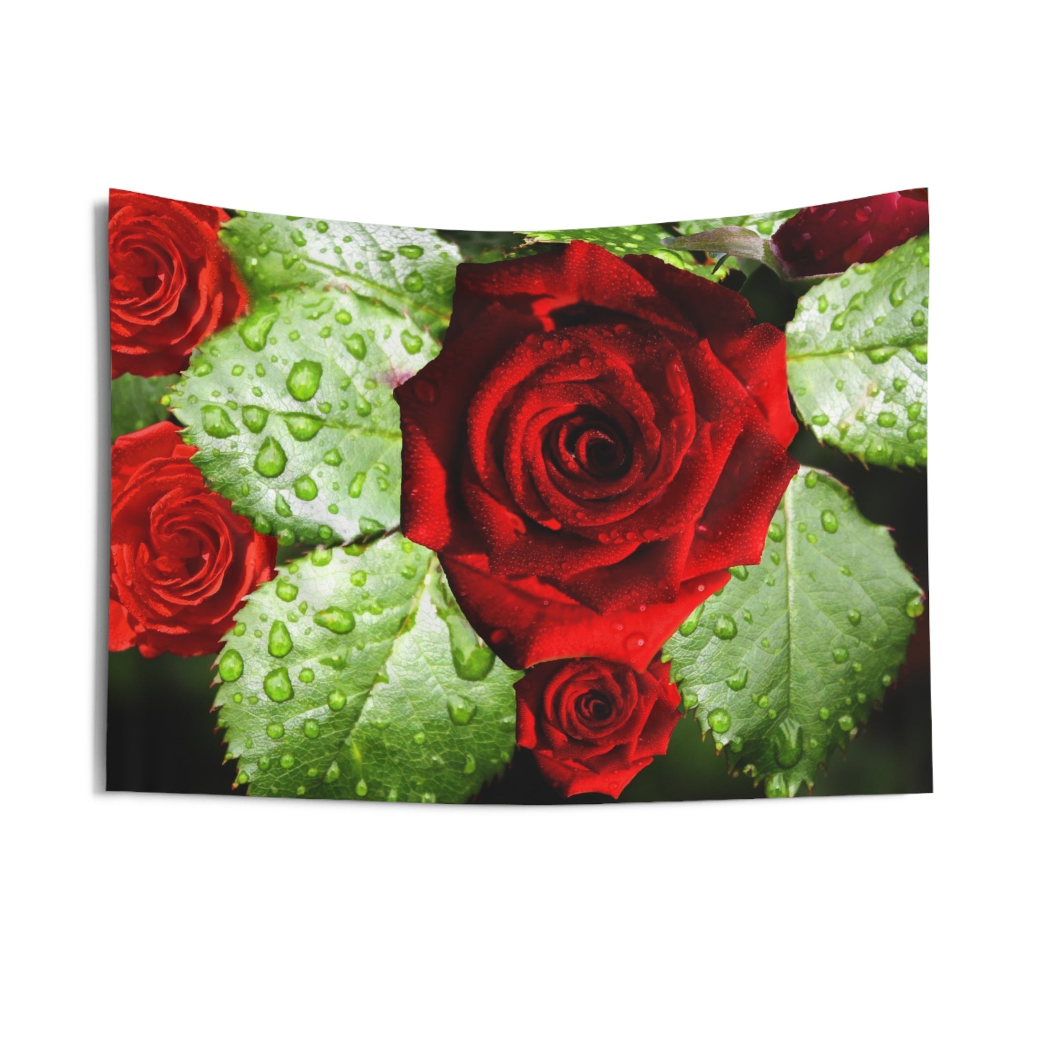 Red Roses Tapestry-2