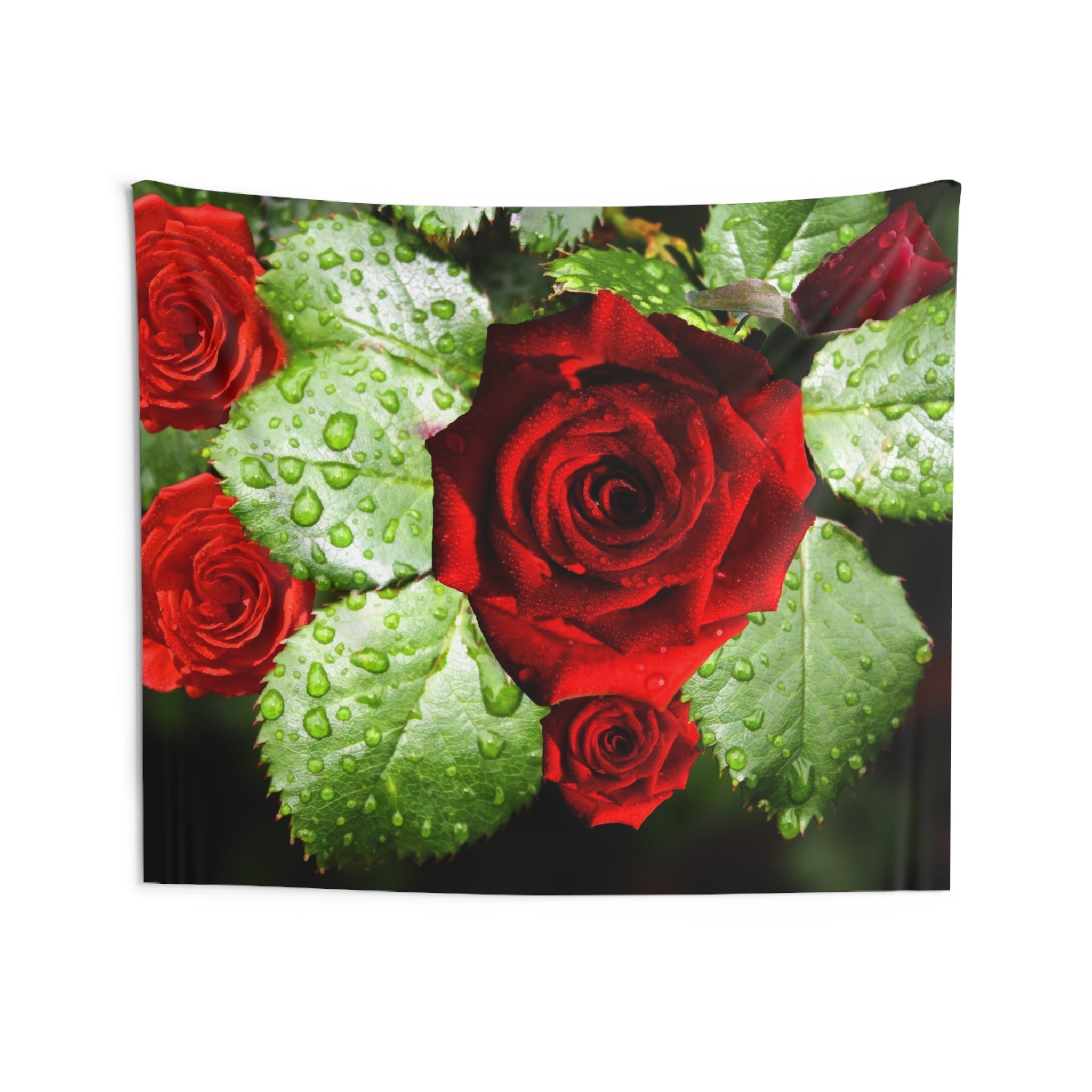 Red Roses Tapestry-3