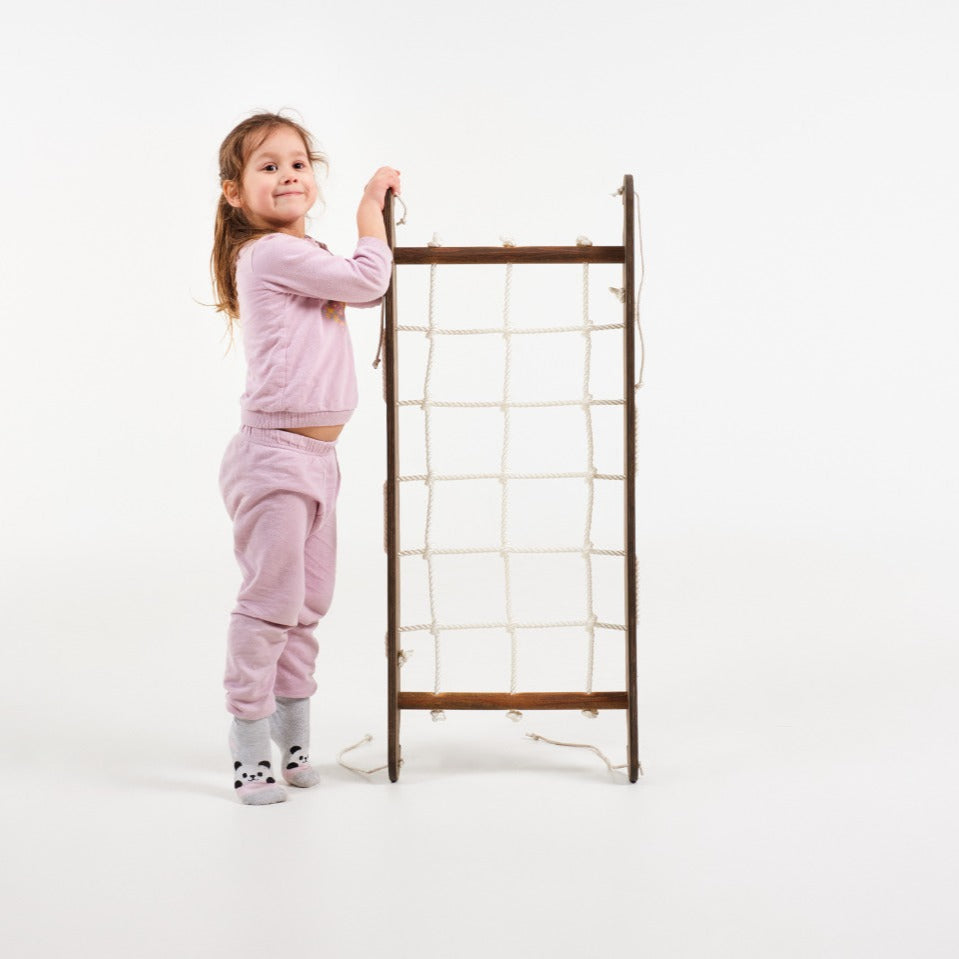 Climbing Net for Triangle Ladder - Climbing Accessories - Chocolate-0