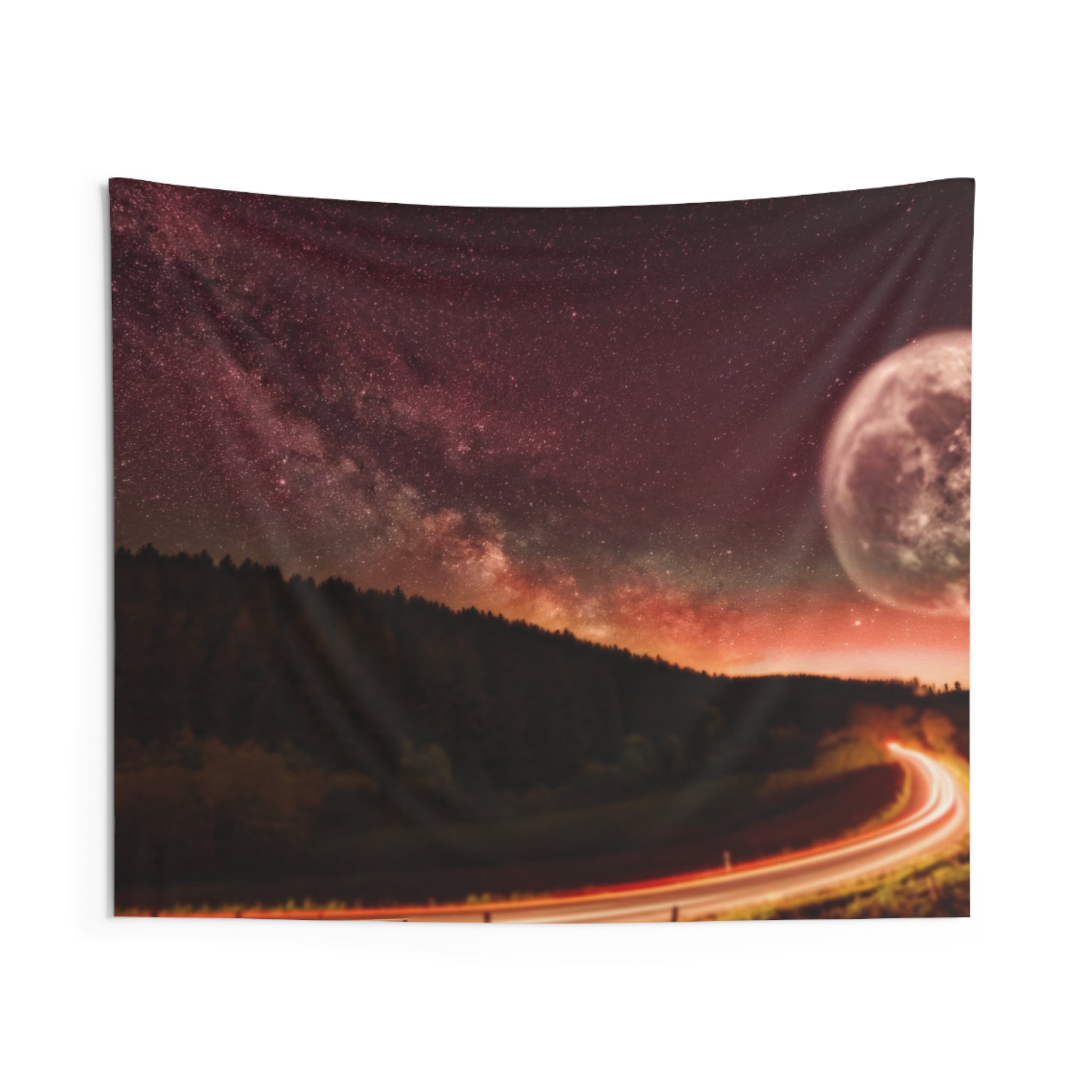 Road to Moon & Galaxy Tapestry-0