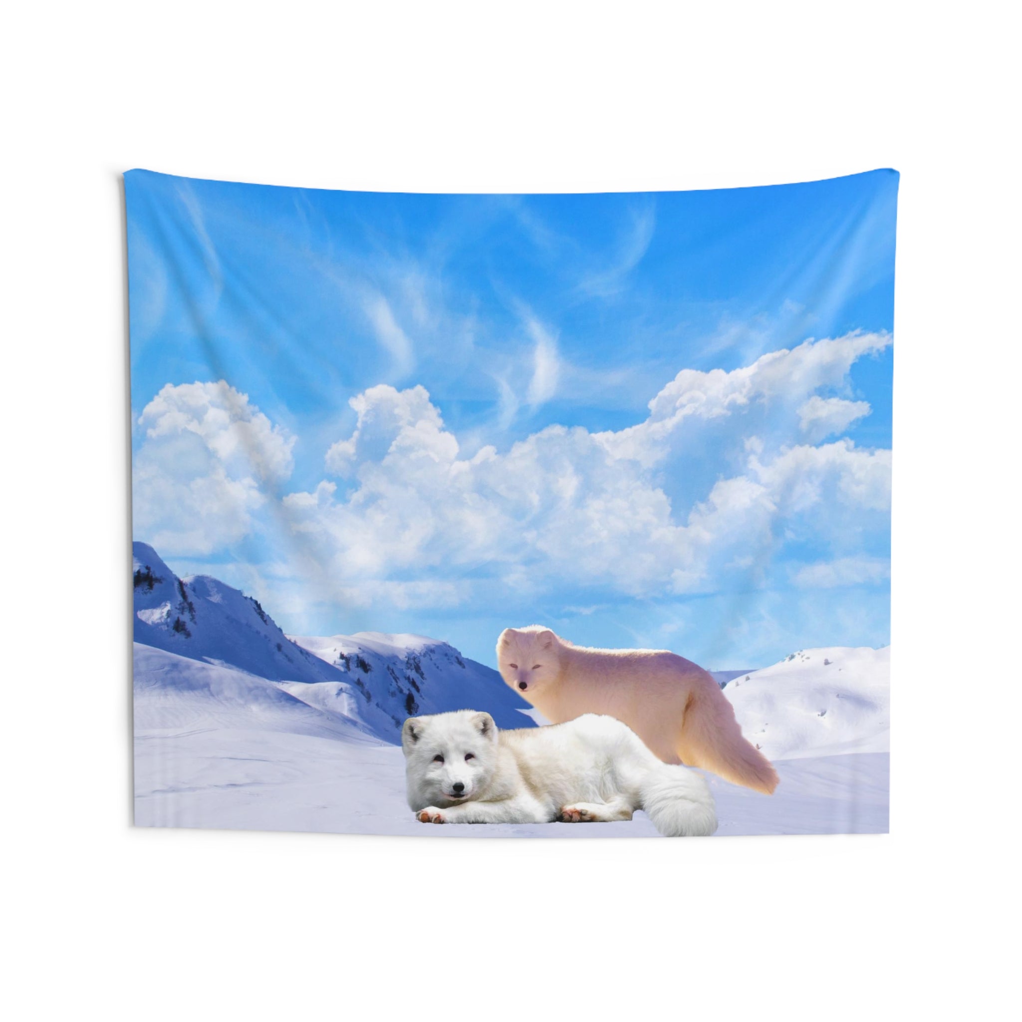 Arctic Fox Tapestry-3