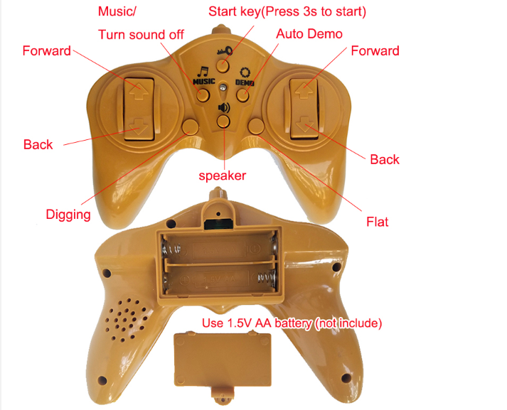 Remote Controlled Excavator-2