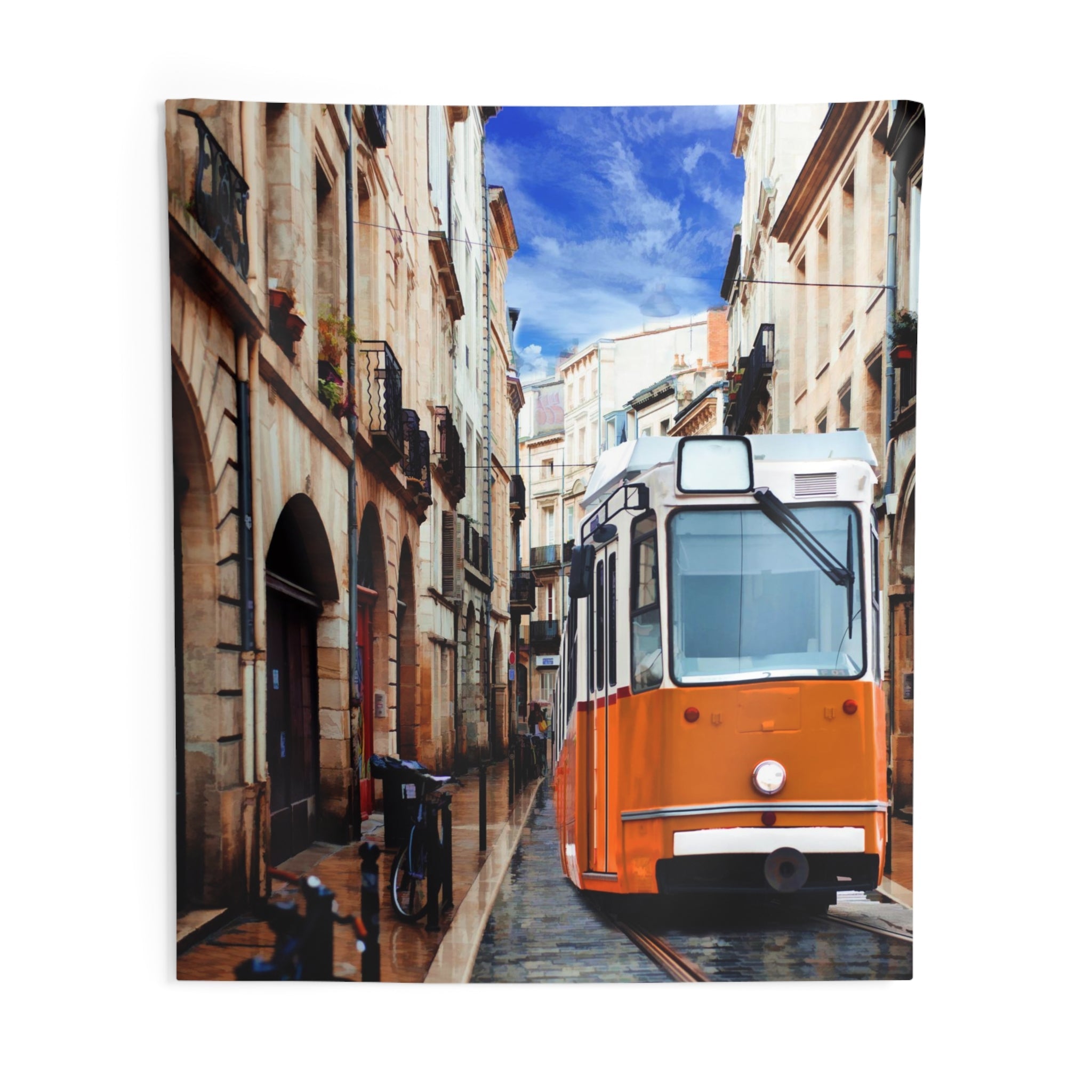 Norway Tram Tapestry-3