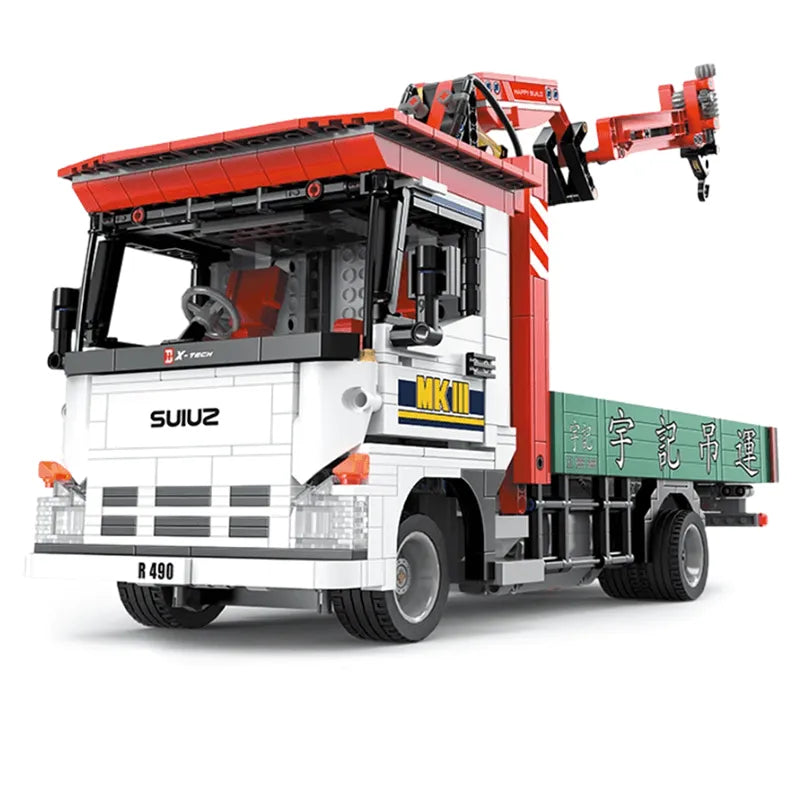 Remote Controlled Crane Truck 1476pcs-0