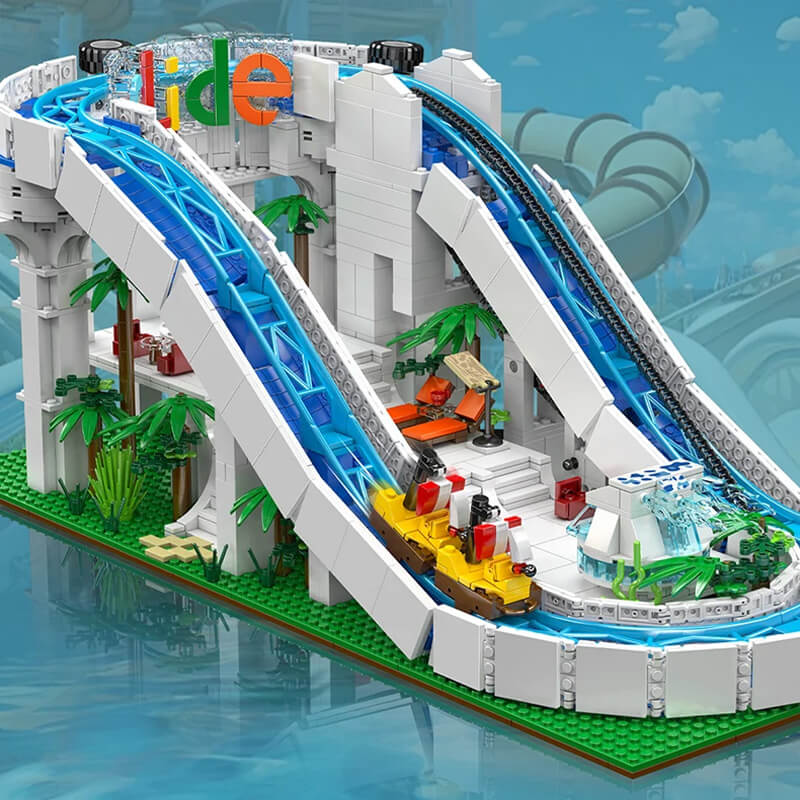 Motorised Water Slide 2087Pcs-2