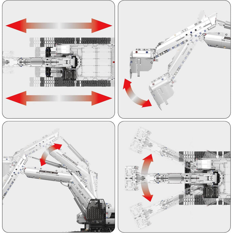 Heavy Duty Crawler Excavator 3194Pcs-3