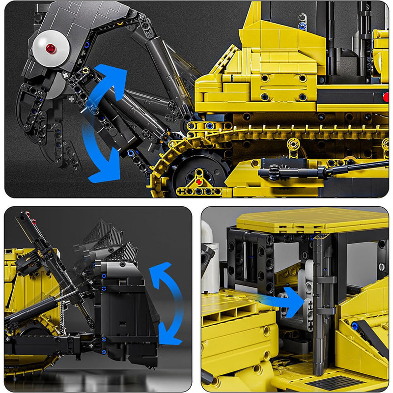 Remote Controlled Excavator 3934Pcs-4