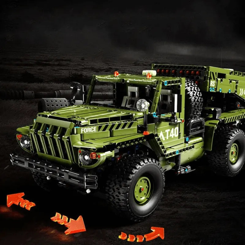 Remote Controlled Katyusha Rocket Launcher 2267pcs-3