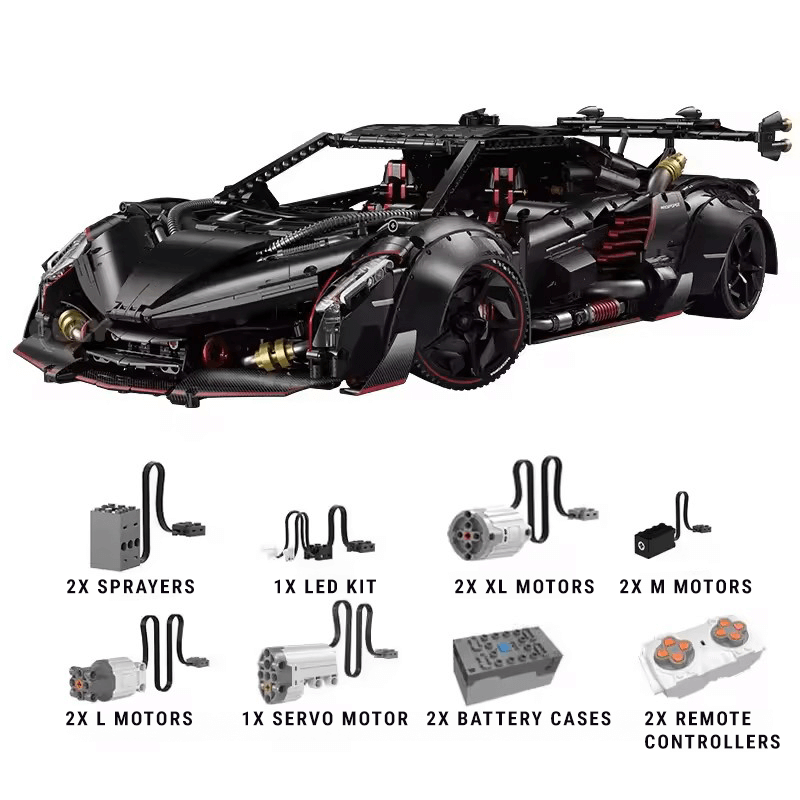 Limited Edition Meteorite Black Supercar 3808PCS-5