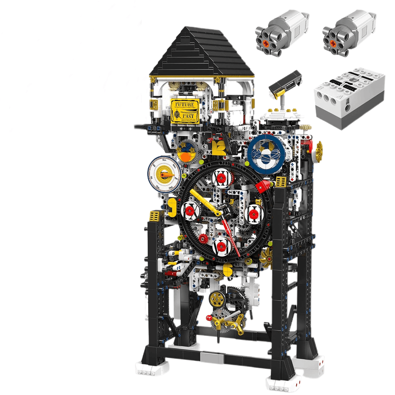 Motorised Cyberpunk Mechanical Clock 3180PCS-1