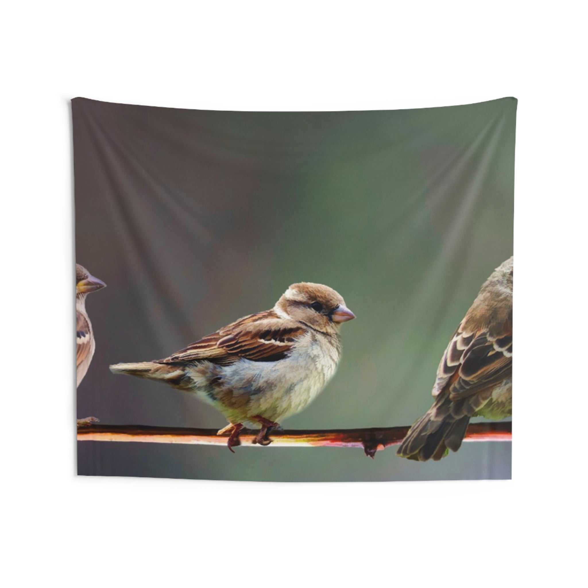 Birds on Tree Branch Tapestry-3