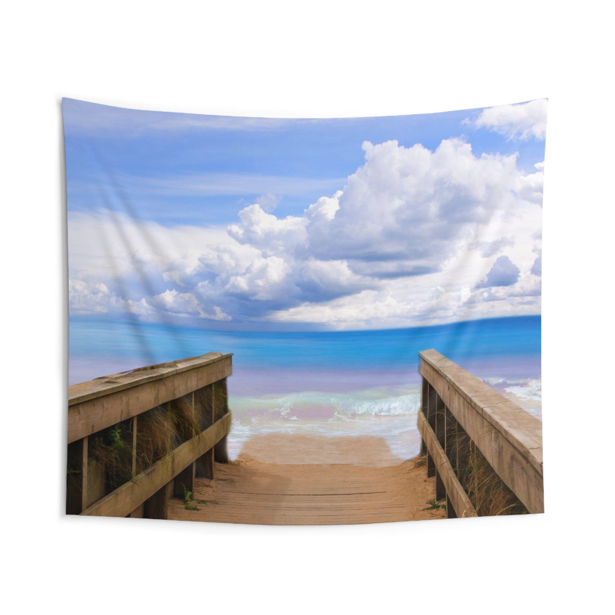 Beach Path to sea Tapestry-1