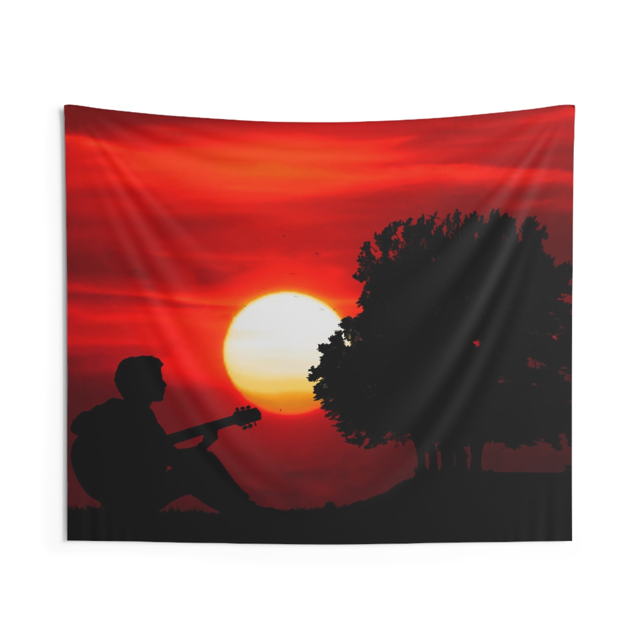 Sunset Music Tapestry-0