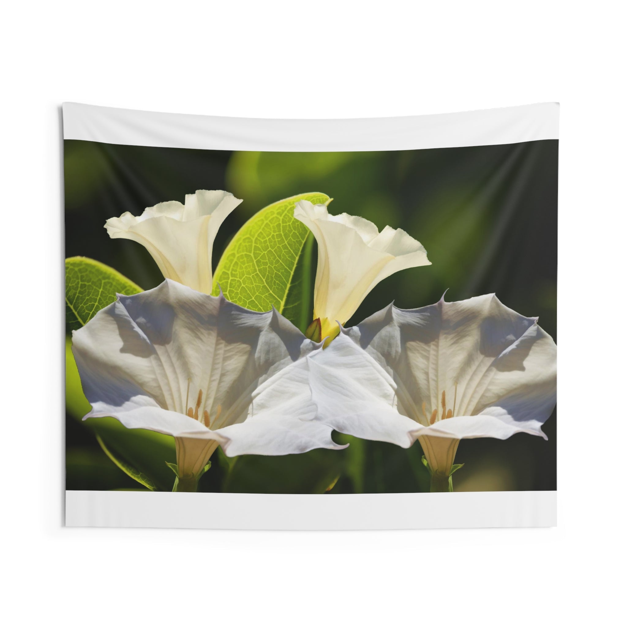 Green And White Jimseed Tapestry-0