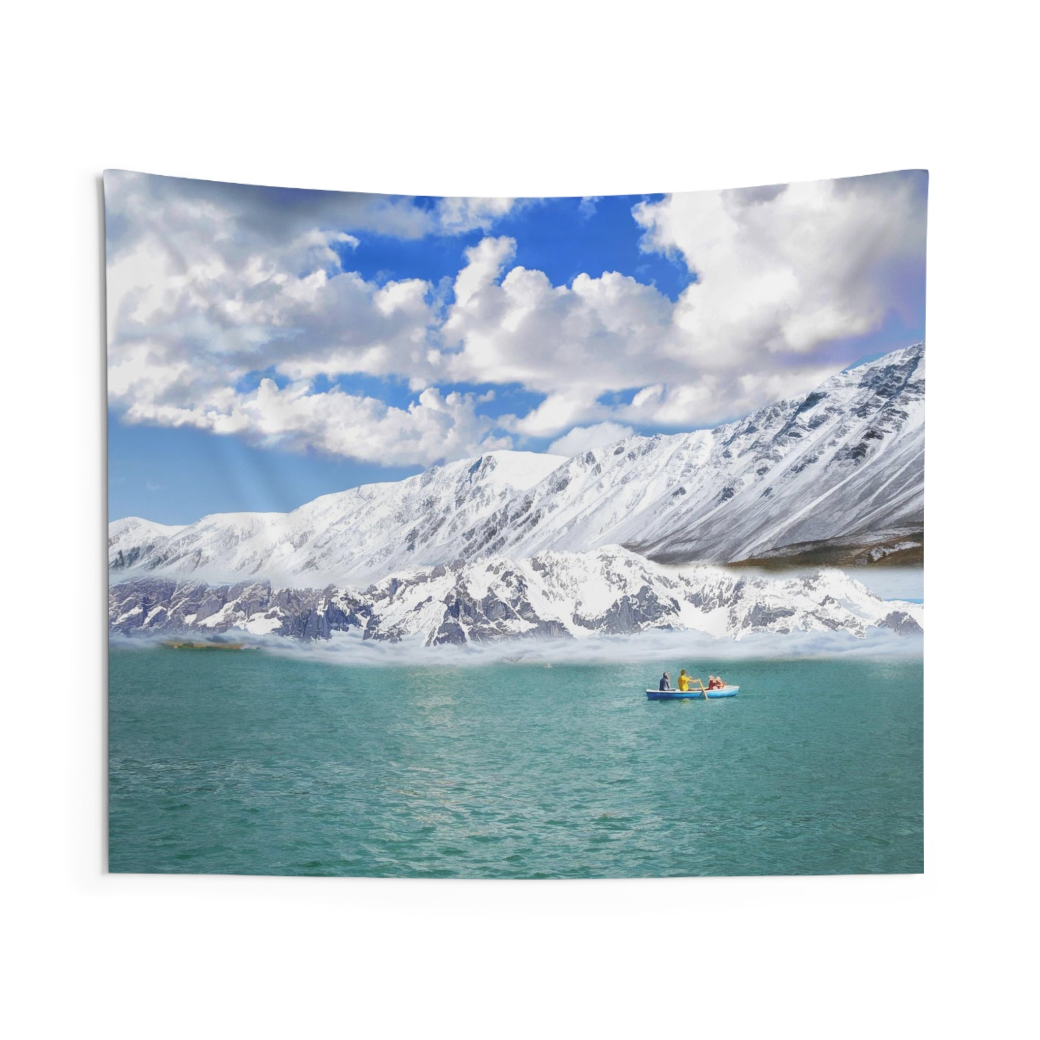 Ladakh Mountain Lake Tapestry-0