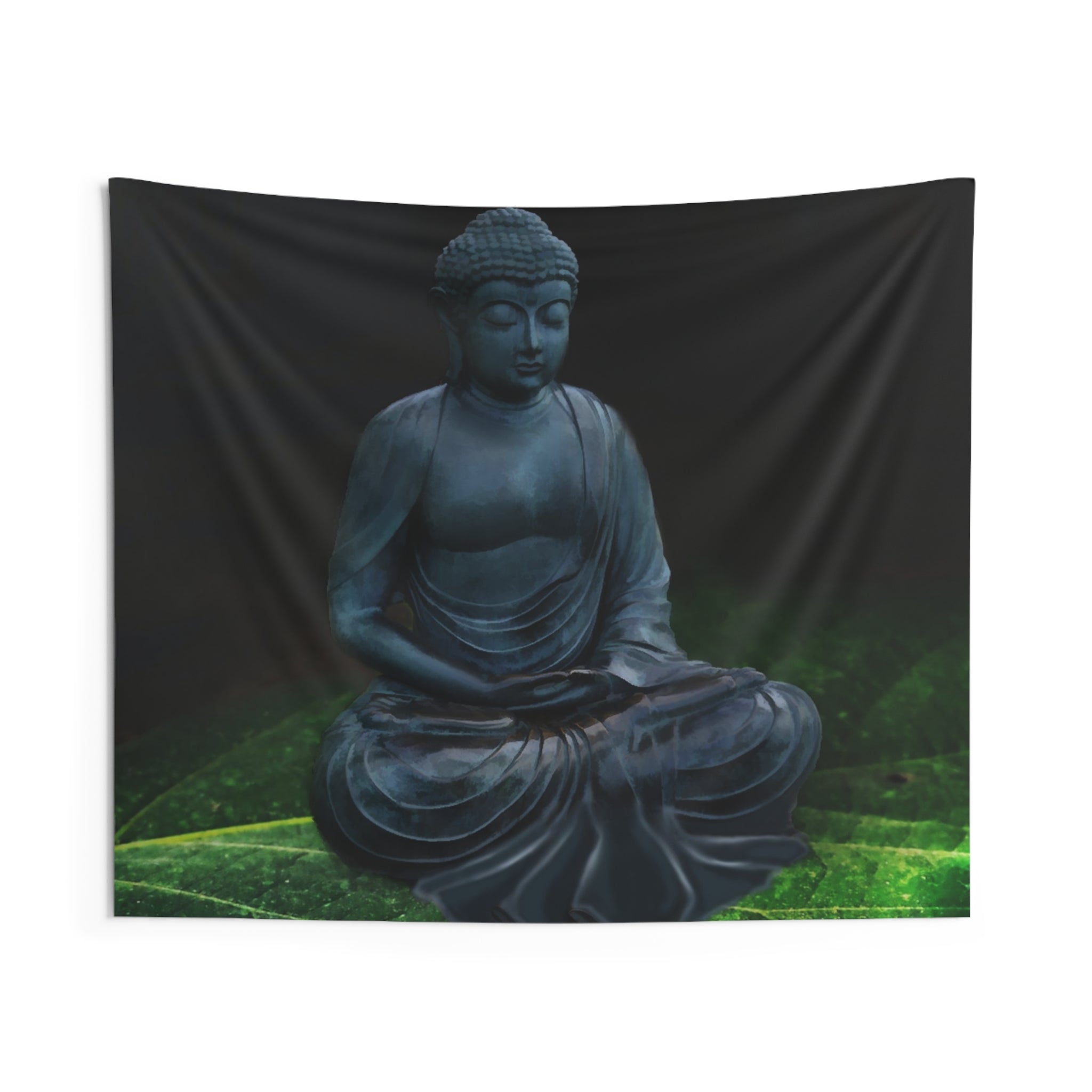 Buddha Blue Tapestry-0