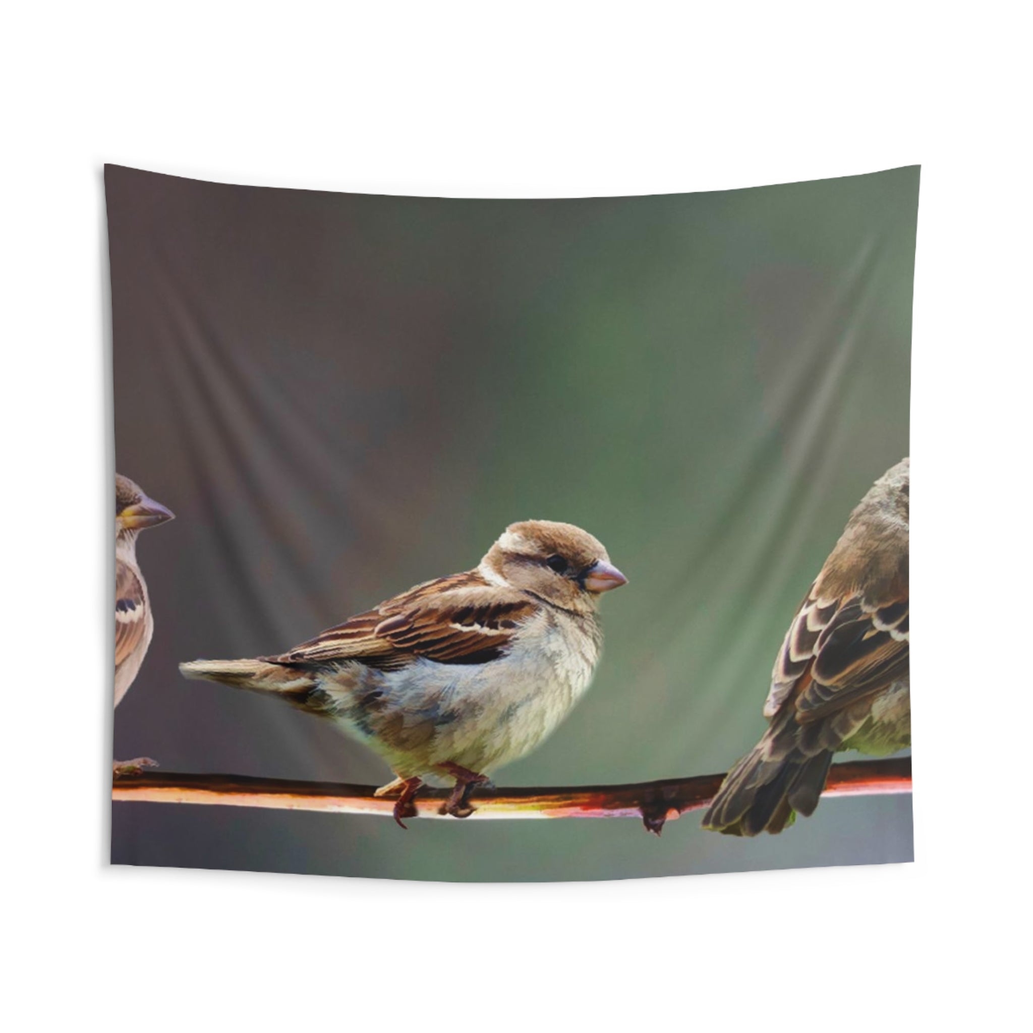 Birds on Tree Branch Tapestry-1