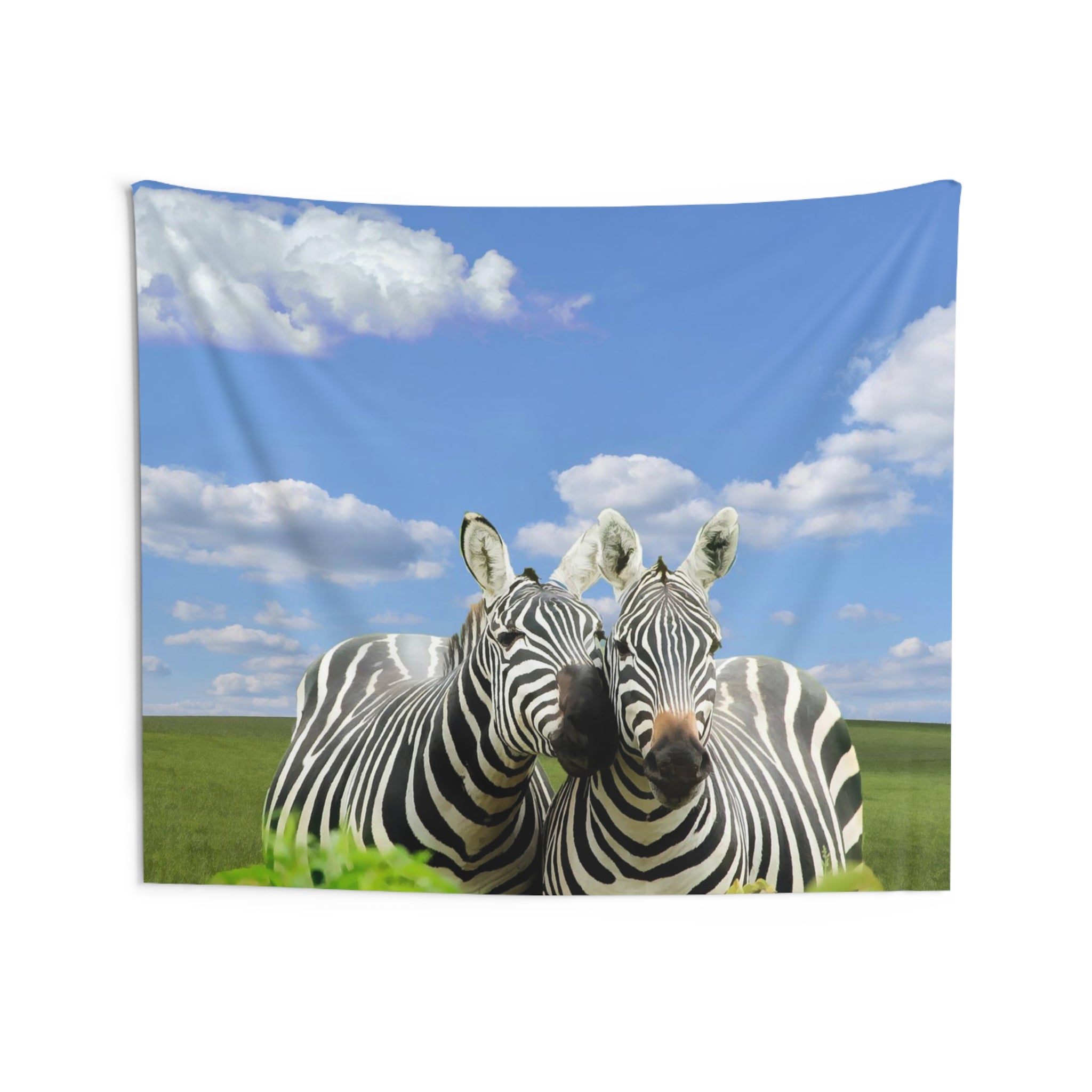 Black White Zebra Tapestry-3