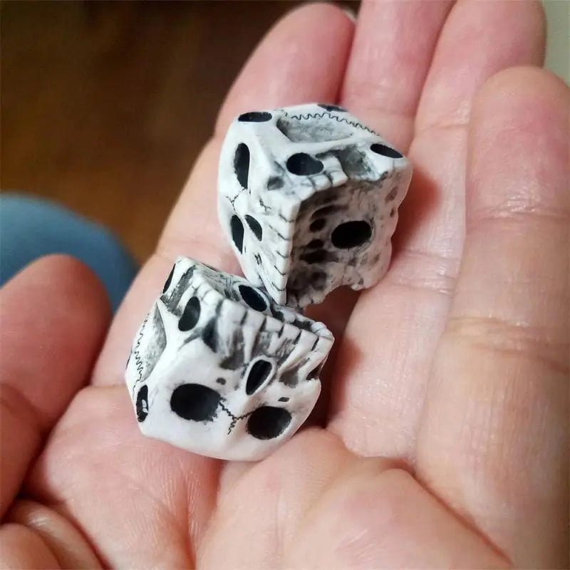 1PC 6-Sided Skull Dice