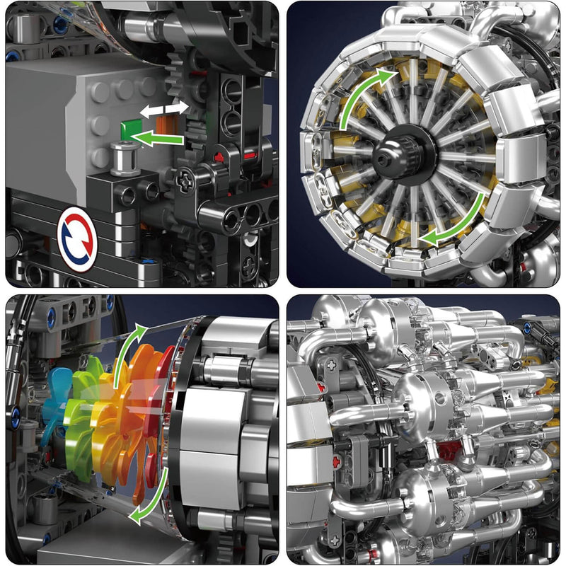 Motorised Turbofan Engine 1213PCS-3