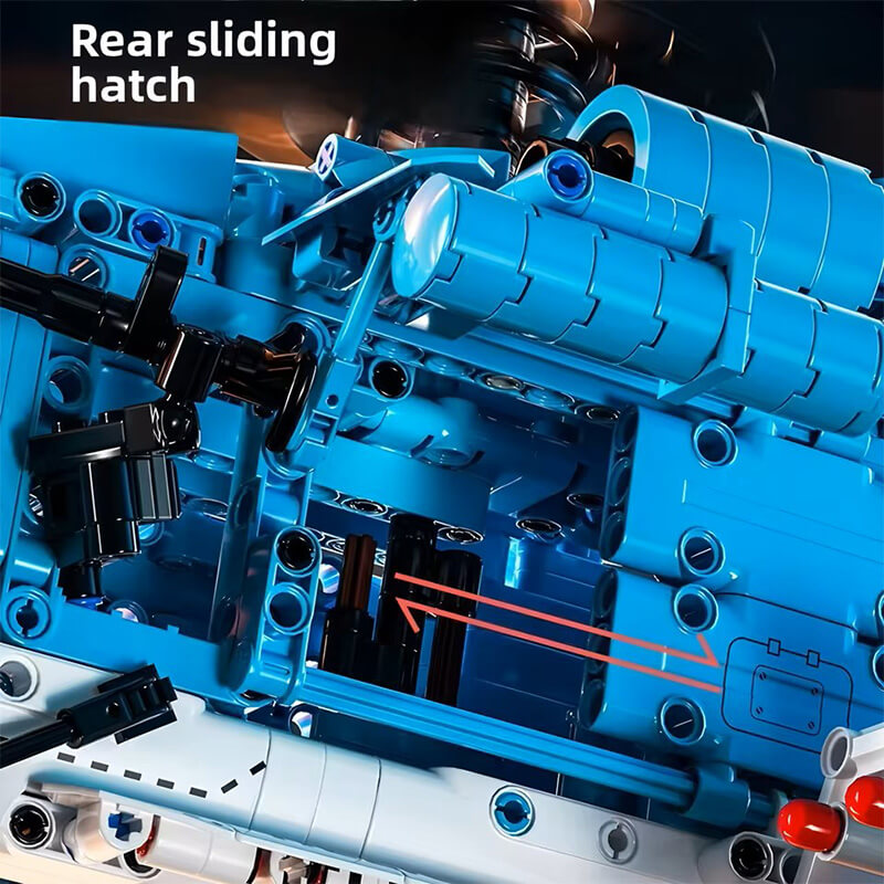 Heavy-Duty Military Helicopter 1710Pcs-3