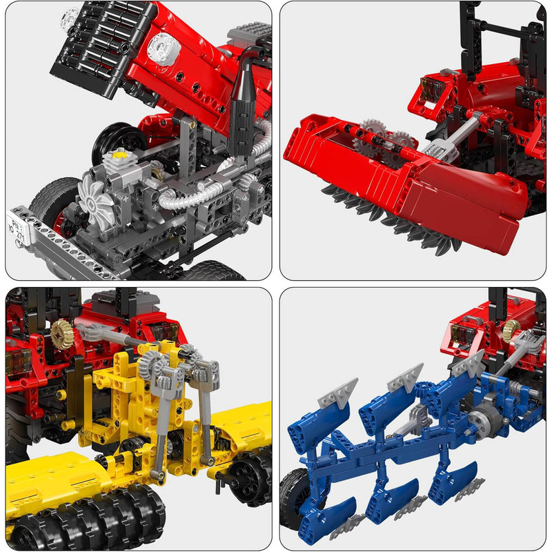 Remote Controlled Classic Tractor 1856Pcs-4