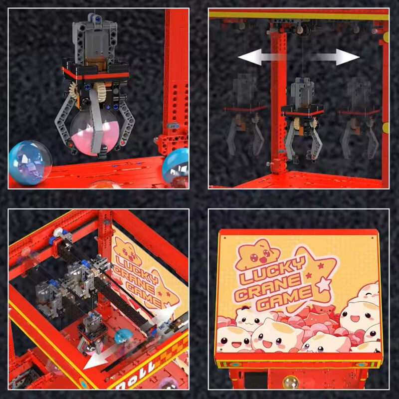 Lucky Claw Arcade Machine 2921Pcs-4