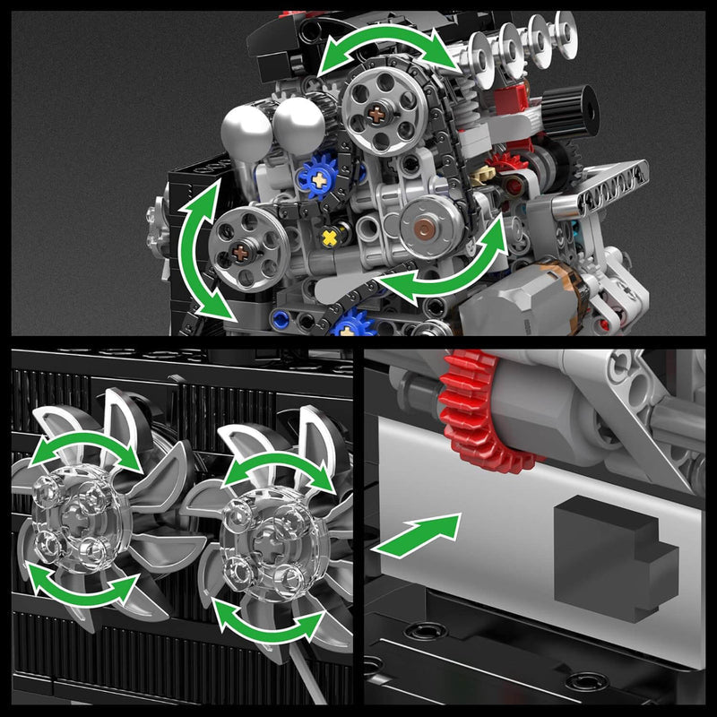 Variable Valve Timing JDM Engine 771Pcs-4