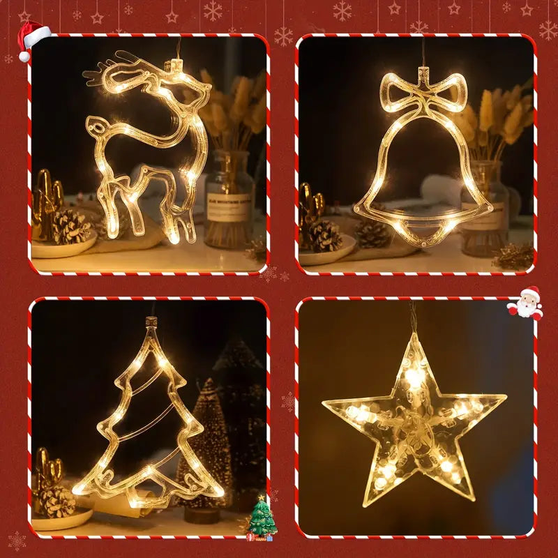 Merry & Bright: Christmas Curtain Illumination-1